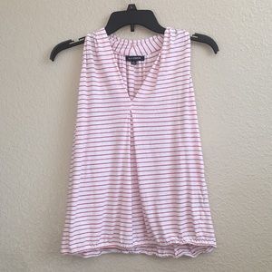 A cute red and white striped shirt